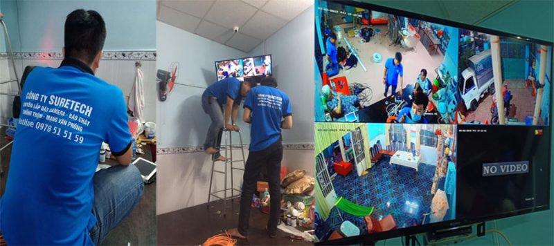 lắp camera cho nhà dân tại daklak